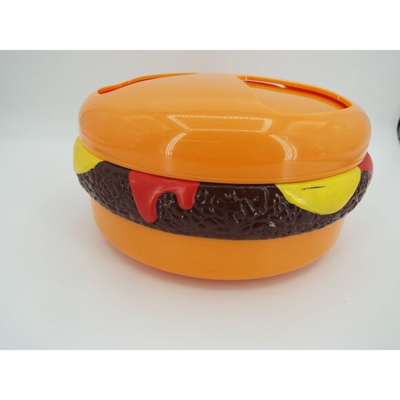 Vintage 1999 The Original Talking Cheeseburger Condiment Holder Tested Works - Picture 16 of 16